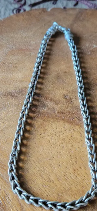 Collana Argento 925 Punzonata