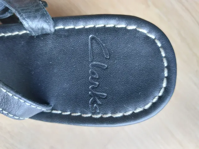 Sandalias Clarks Mujer Negras