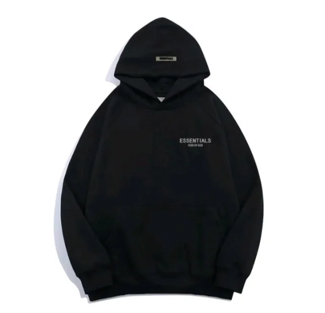Sudadera ESSENTIALS Negra Talla M
