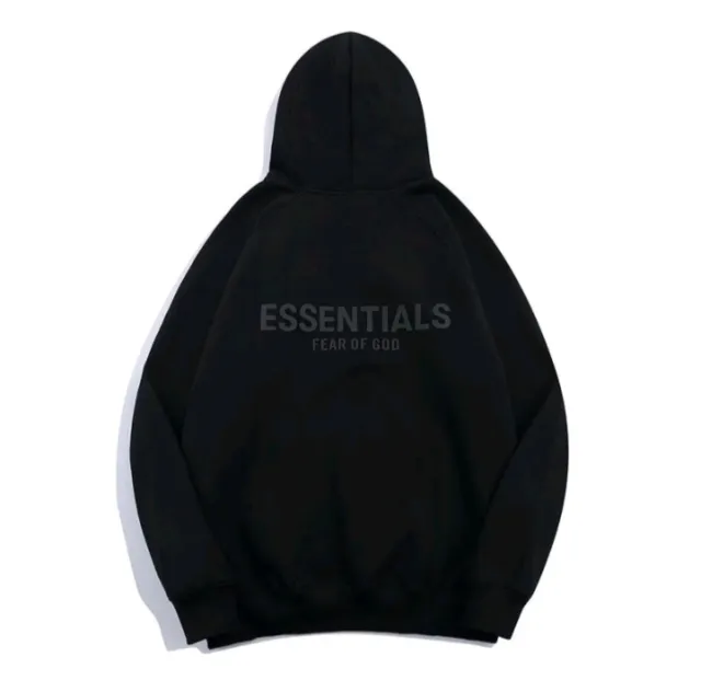 Sudadera ESSENTIALS Negra Talla M