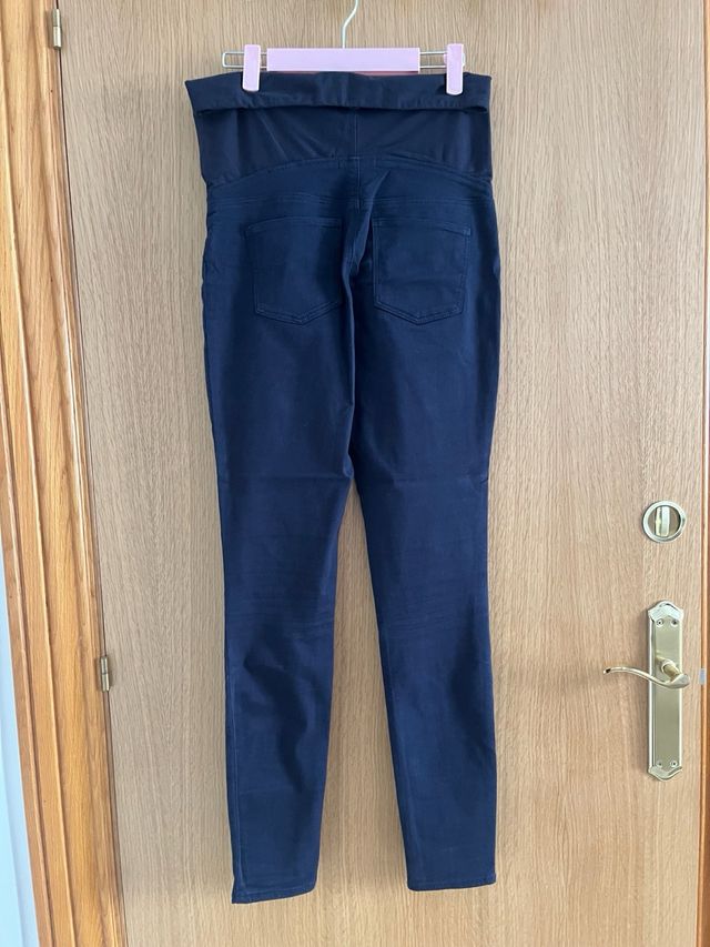 Pantalón premamá negro talla 36