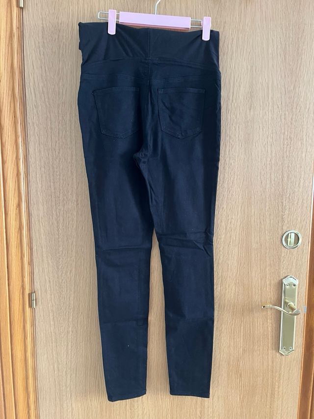 Pantalón premamá negro talla 36