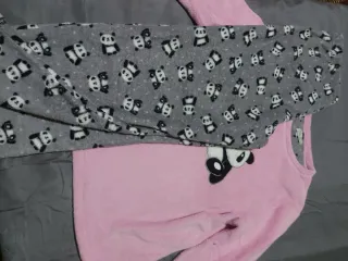 Pijama polar panda nuevo