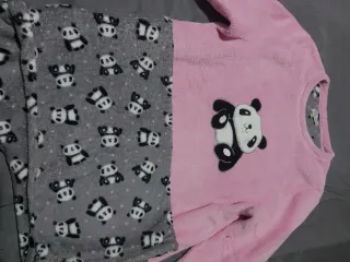 Pijama polar panda nuevo