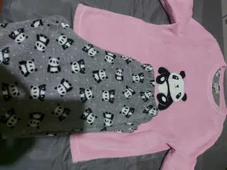 Pijama polar panda nuevo