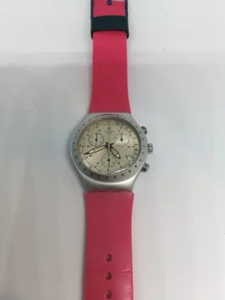 Reloj Swatch Irony Chrono customizado