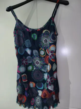 Camiseta Desigual Multicolor Estampada