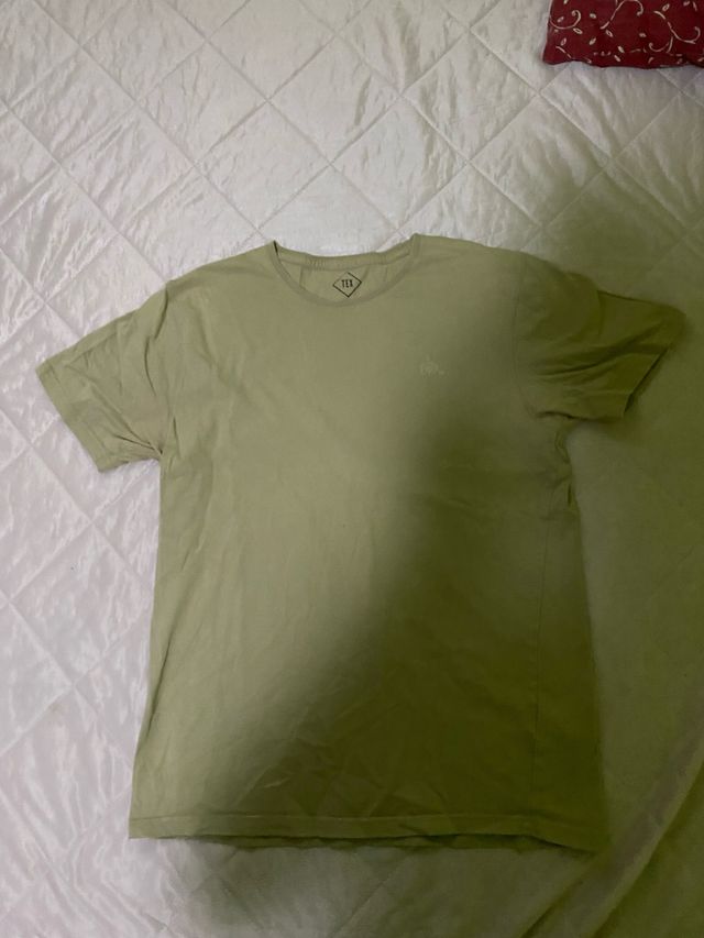 Camiseta TEX verde talla M