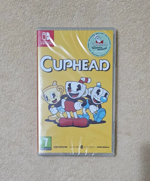 (PRECINTADO) PAL ESP Cuphead para switch