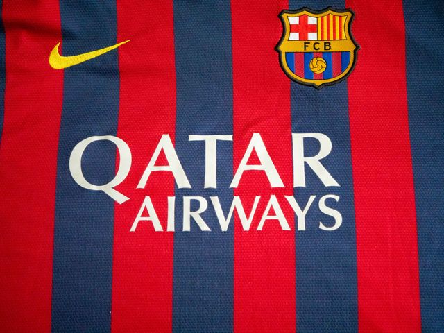 ORIGINAL F.C. BARCELONA 2013-14 CAMISETA FUTBOL XL