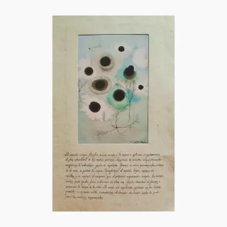 Acuarela y acrílico abstracto