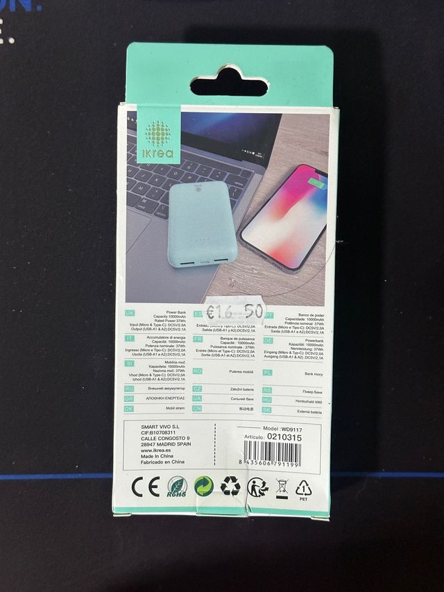 Ikrea Power Bank 10000mAh