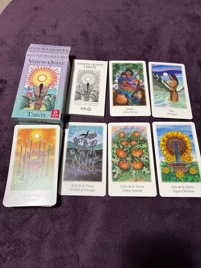 Tarot Vision Quest: Nuevo, Sin Usar