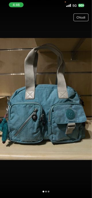 Borsa Kipling Defea Teal