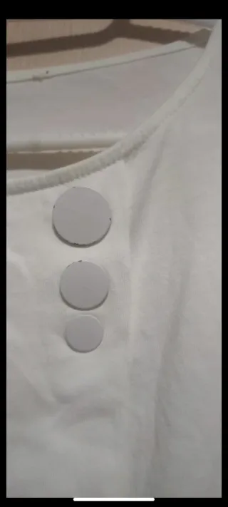 Camiseta blanca talla M/L