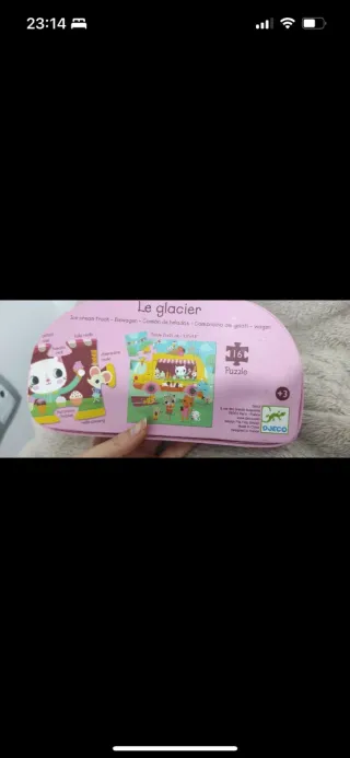 Puzzle Djeco Camión Heladero