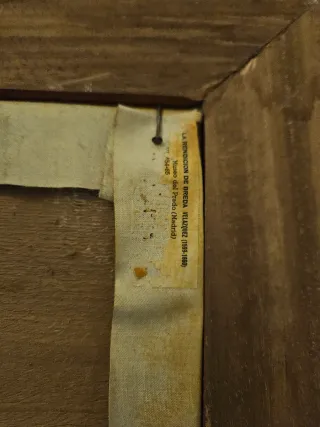 La rendición de Breda - Cuadro