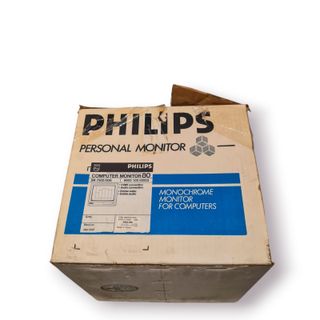 Monitor Vintage Philips Computer Monitor 80