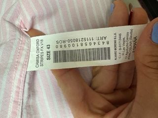 Camisa Rayas Rosa y Blanca Hombre Álvaro Moreno