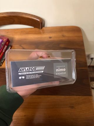 Gafas Aviador Polarizadas Grises y Plateadas