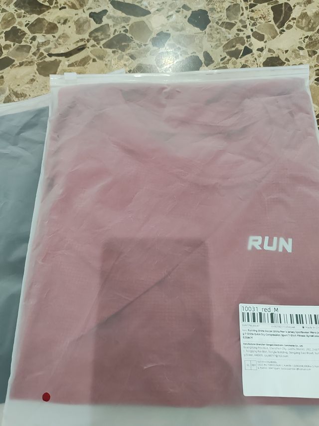 Camisetas deportivas hombre pack 4