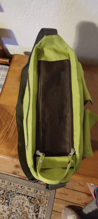 Borsa Trasportino Cane/Gatto Verde