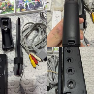 Nintendo Wii RVL-001 Negra + 6 Juegos y Accesorios