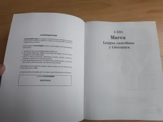 Marea. Lengua castellana y Literatura 1ESO