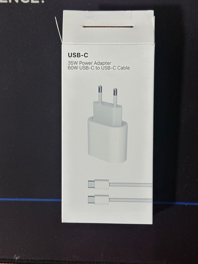 Cargador USB-C 35W + Cable USB-C 60W