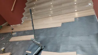 Instalación de suelo laminado