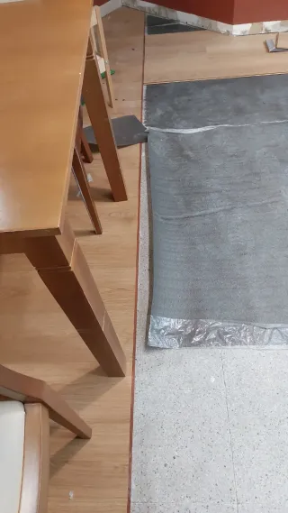 Instalación de suelo laminado