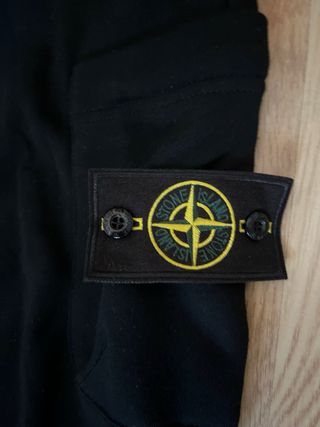 Stone Island Conjunto Sudadera y Pantalón Negro
