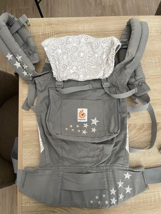 Portabebés Ergobaby Gris Estrellas Multiposición