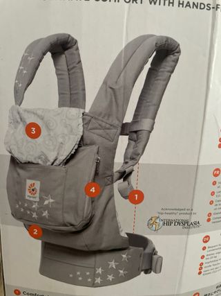 Portabebés Ergobaby Gris Estrellas Multiposición