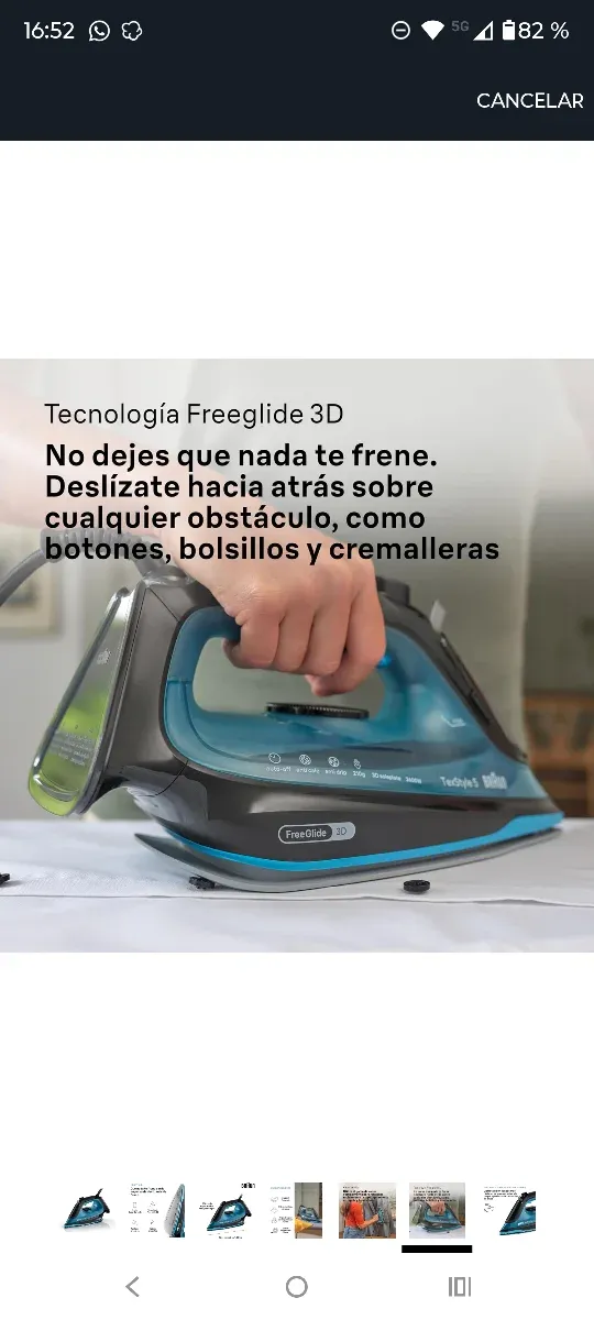 Plancha Braun TexStyle 5