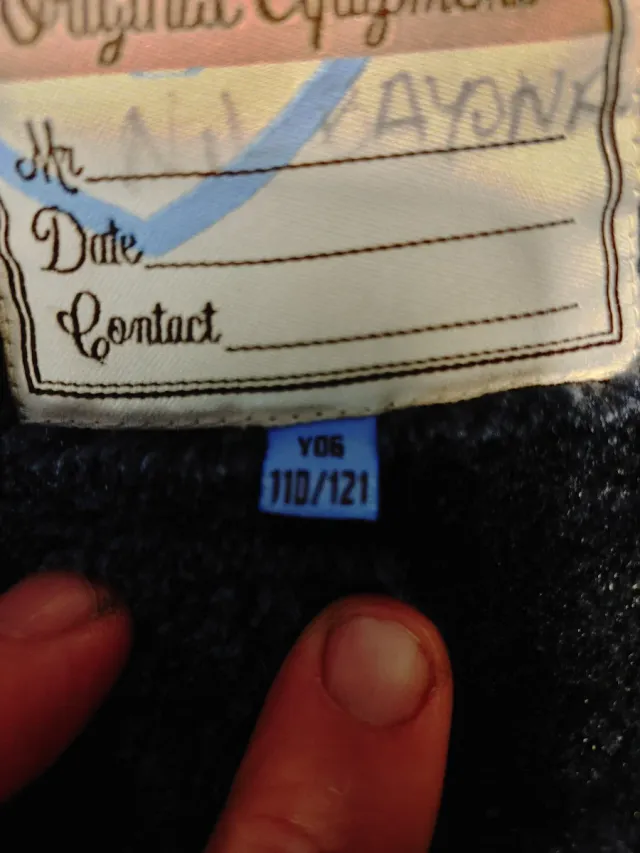 Chaqueta encerada azul marino