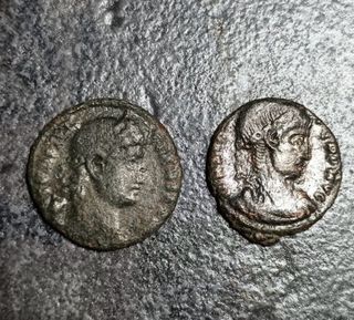 Lotto 2 monete romane antiche