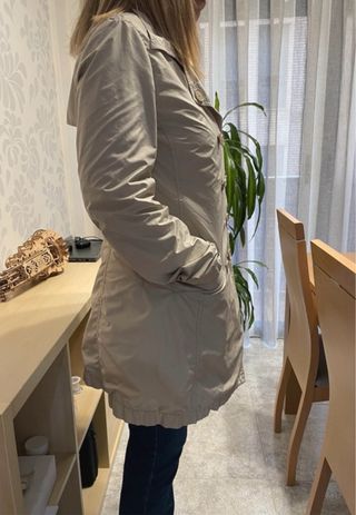Gabardina Zara Beige