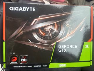 Tarjeta Gráfica Gigabyte GeForce GTX 1660 OC 6G