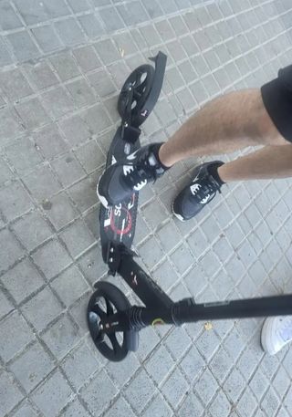 Patinete Scooter NUEVO 2 Ruedas Plegable negro
