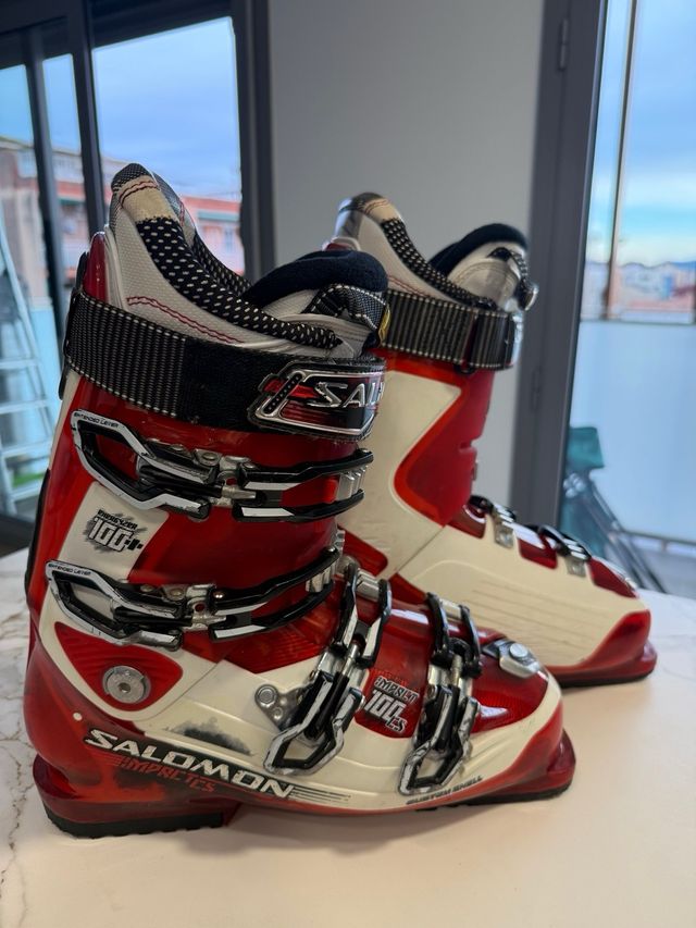 Botas de esquí Salomon nivel intermedio avanzado