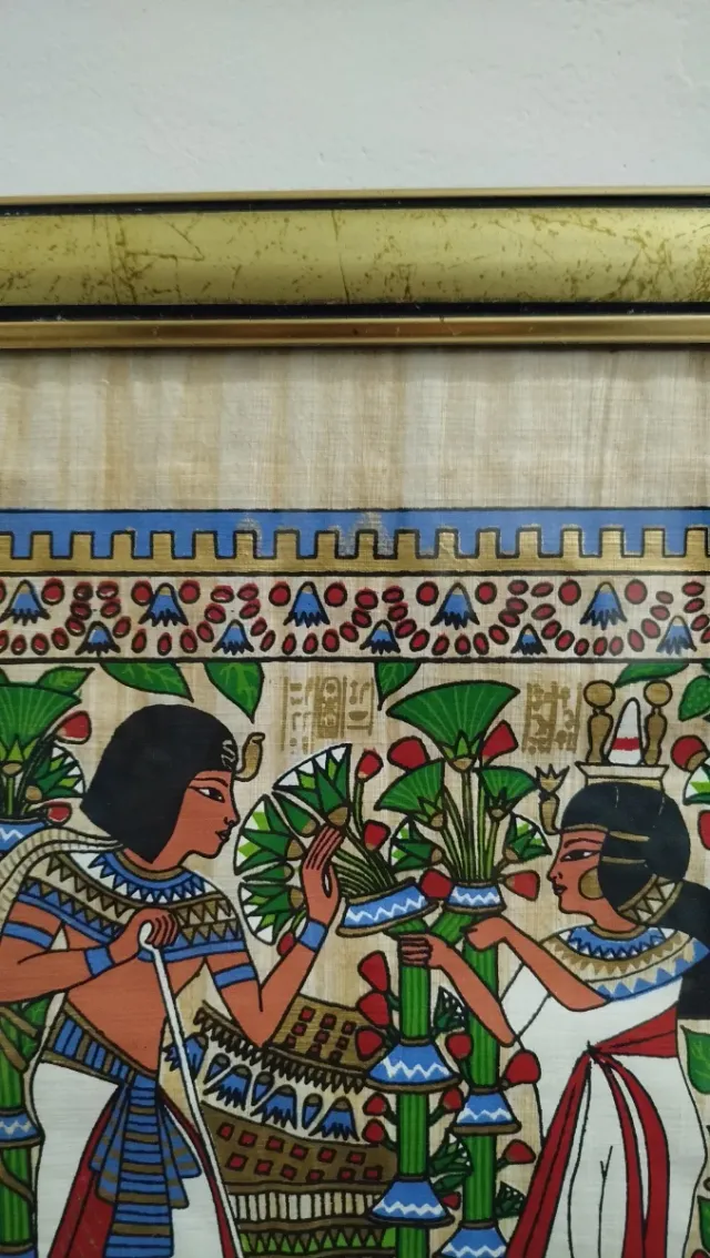 Quadro papiro egiziano