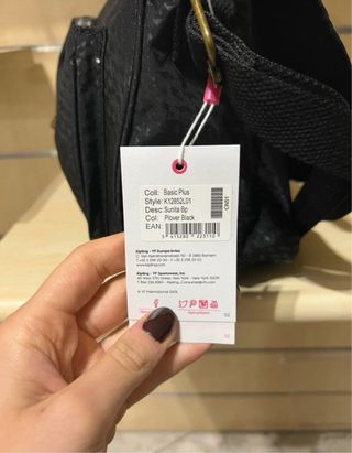 Borsa Kipling Sunita BP Nera