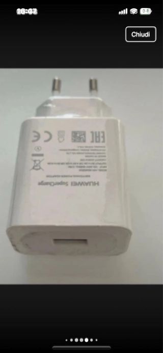 Caricabatterie Huawei Super Charge Originale