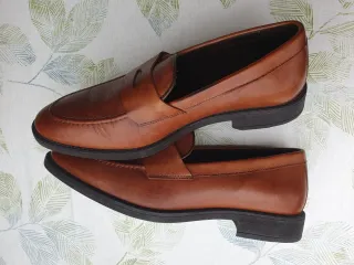 Zapatos vestir piel Mango Talla 40 Marrón