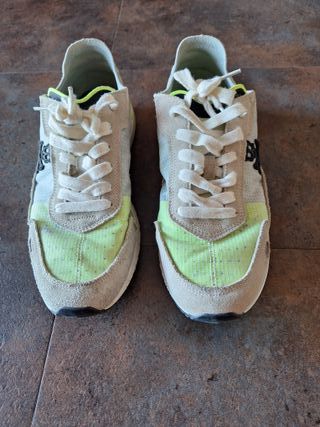 Zapatillas Scalpers Talla 44 Gris/Verde/Negras