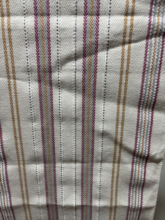 Faja fallera nueva beige y morado