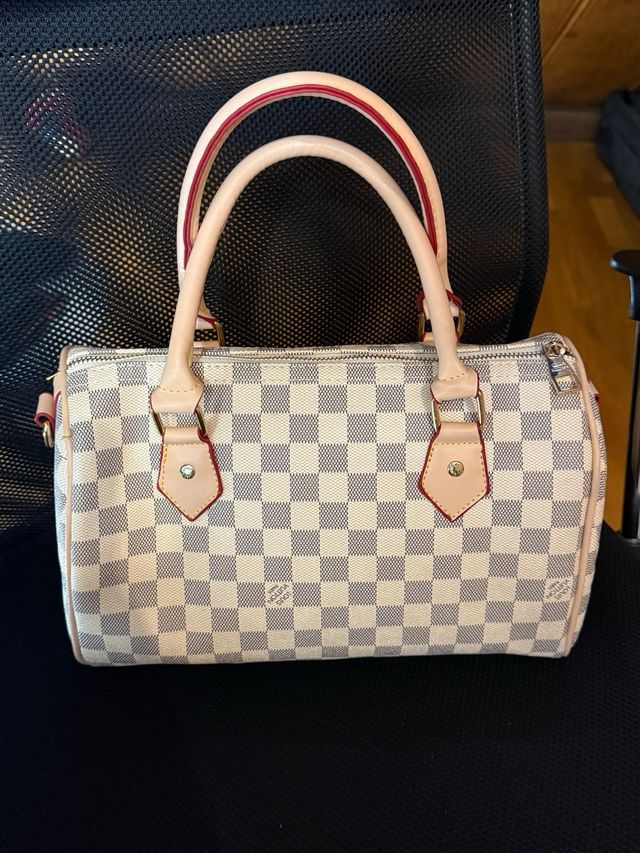 Bolso Beige y Blanco