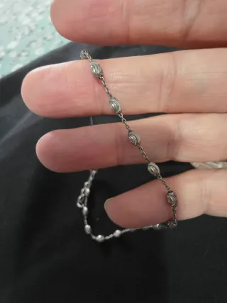 Tobillera y Colgante Ángel Plata 925