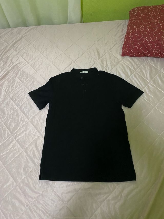 Camiseta Zara Negra Talla S